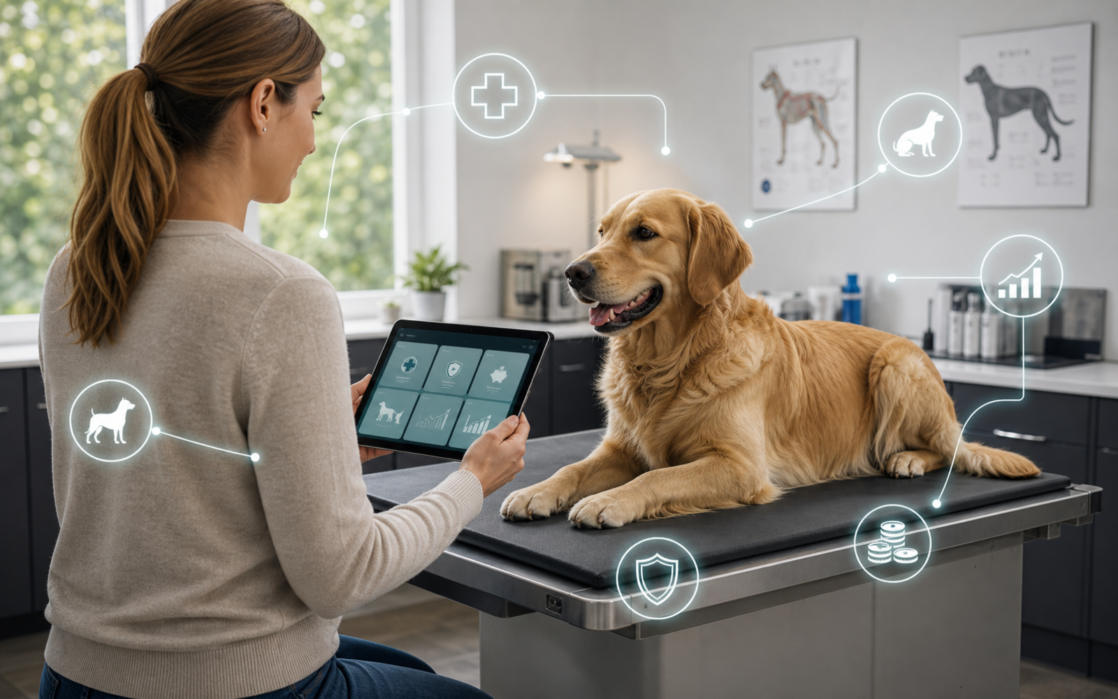 Modernes Zusatzbild für Hundekrankenversicherung auf versicherung-faq.de